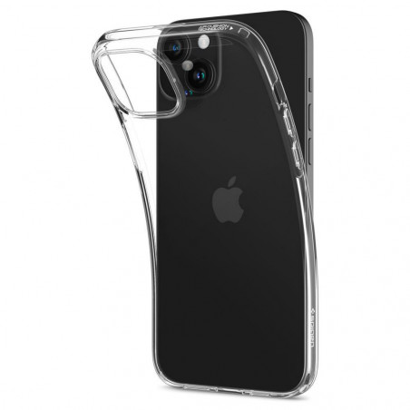 Apple iPhone 15 Coque Spigen Liquid Crystal Clair comme du cristal  Transparent