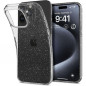 Apple iPhone 15 Pro Coque Spigen Liquid Crystal Clair comme du cristal  Cristal scintillant