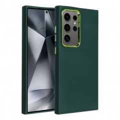 Samsung Galaxy S24 ULTRA Coque FRAME Élégant  Vert