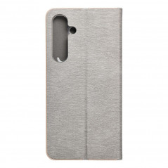 Samsung Galaxy S24 PLUS Portefeuilles LUNA Book Gold Élégant  Argenté