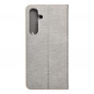 Samsung Galaxy S24 PLUS Portefeuilles LUNA Book Gold Élégant  Argenté