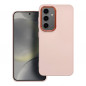 Samsung Galaxy S24 Coque FRAME Élégant  Rose poudré