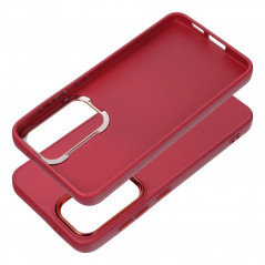 Samsung Galaxy S24 Coque FRAME Élégant  Magenta