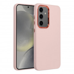 Samsung Galaxy S24 PLUS Coque FRAME Élégant  Rose poudré