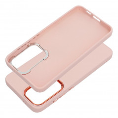 Samsung Galaxy S24 PLUS Coque FRAME Élégant  Rose poudré