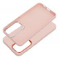 Samsung Galaxy S24 PLUS Coque FRAME Élégant  Rose poudré