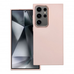 Samsung Galaxy S24 ULTRA Coque FRAME Élégant  Rose poudré