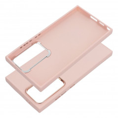 Samsung Galaxy S24 ULTRA Coque FRAME Élégant  Rose poudré