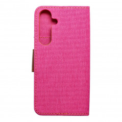 Samsung Galaxy S24 PLUS Portefeuilles Canvas Book Rose