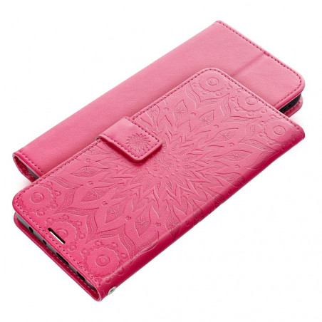 Samsung Galaxy S24 PLUS Portefeuilles MEZZO Book Mandala  Magenta