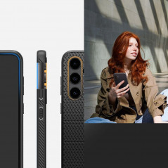 Samsung Galaxy S23 FE Coque Spigen  Liquid Air Noir mat