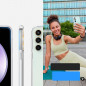 Samsung Galaxy S23 FE Coque Spigen Liquid Crystal Clair comme du cristal  Transparent