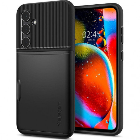 Samsung Galaxy S23 FE Coque Spigen Slim Armor CS Noir