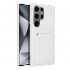Samsung Galaxy S24 ULTRA Coque Card Blanc