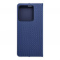 XIAOMI 13T Portefeuilles LUNA Book Carbon Fibre de carbone, Élégant  Bleu