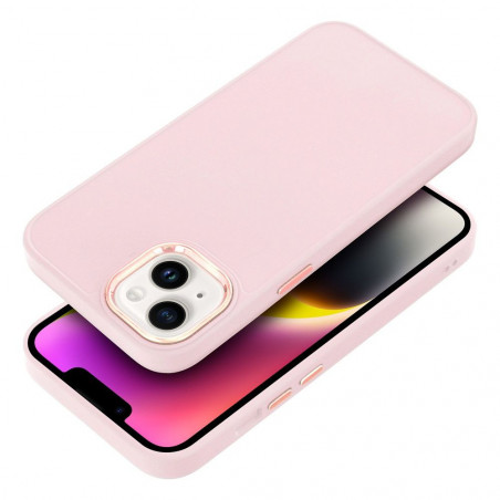 Honor X6a Coque FRAME Élégant  Rose poudré