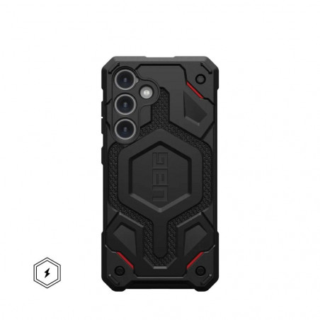 Samsung Galaxy S24 Coque Urban Armor Gear Monarch Pro MagSAFE  Noir kevlar