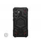 Samsung Galaxy S24 Coque Urban Armor Gear Monarch Pro MagSAFE  Noir kevlar