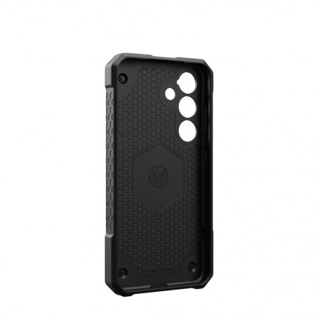 Samsung Galaxy S24 Coque Urban Armor Gear Monarch Étui haut de gamme  MagSAFE  Noir kevlar