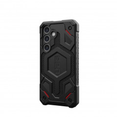 Samsung Galaxy S24 Coque Urban Armor Gear Monarch Étui haut de gamme  MagSAFE  Noir kevlar