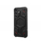 Samsung Galaxy S24 Coque Urban Armor Gear Monarch Étui haut de gamme  MagSAFE  Noir kevlar