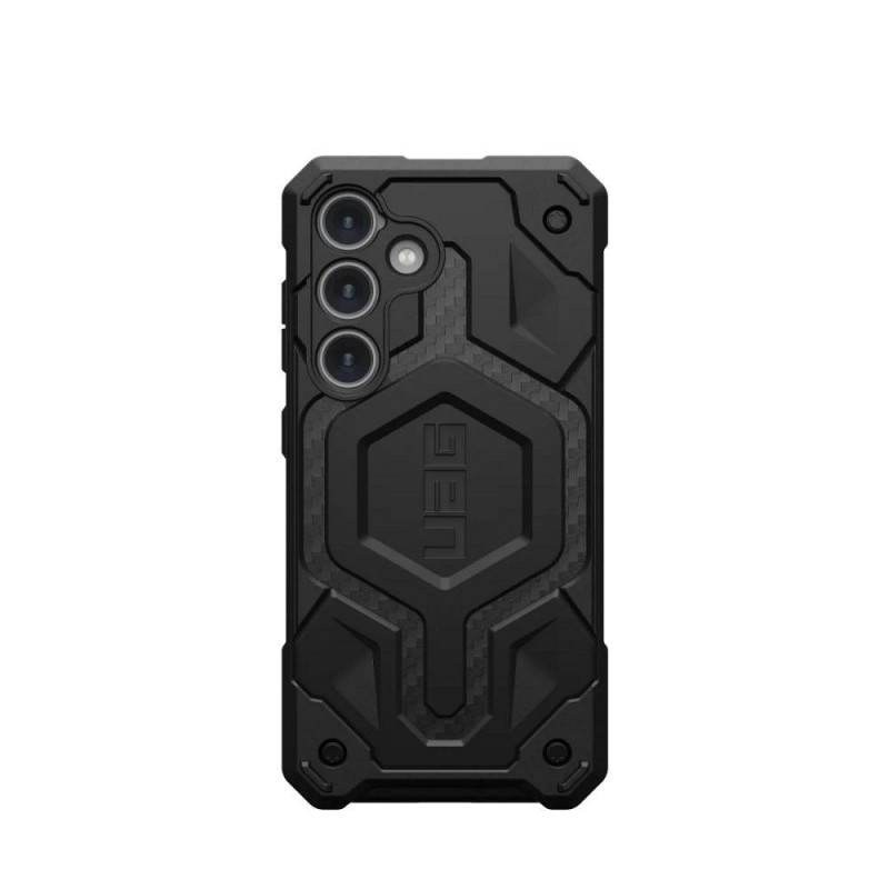 Samsung Galaxy S24 Coque Urban Armor Gear Monarch Étui haut de gamme  MagSAFE  Fibre de carbone