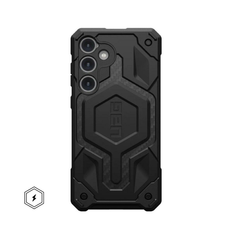 Samsung Galaxy S24 PLUS Coque Urban Armor Gear Monarch Pro MagSAFE  Fibre de carbone