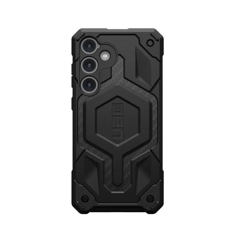 Samsung Galaxy S24 PLUS Coque Urban Armor Gear Monarch Étui haut de gamme  MagSAFE  Fibre de carbone