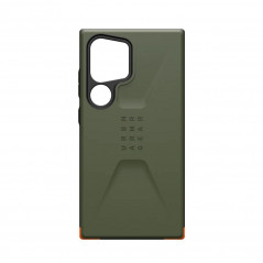 Samsung Galaxy S24 ULTRA Coque Urban Armor Gear Civilian Étui haut de gamme  MagSAFE  Olive