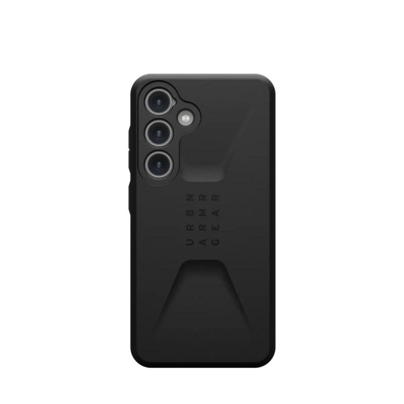 Samsung Galaxy S24 Coque Urban Armor Gear Civilian Étui haut de gamme  MagSAFE  Noir