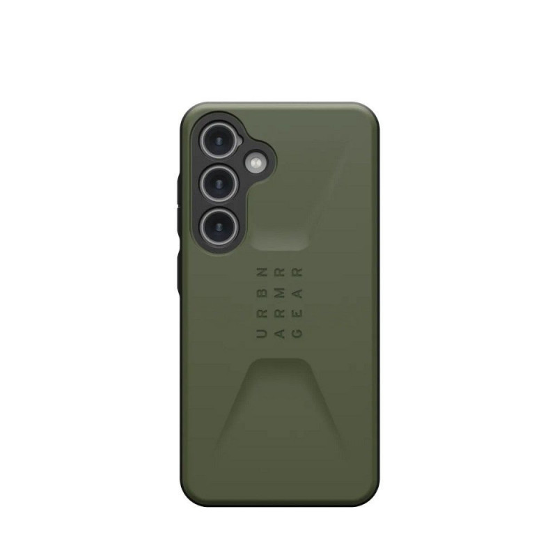 Samsung Galaxy S24 Coque Urban Armor Gear Civilian Étui haut de gamme  MagSAFE  Olive