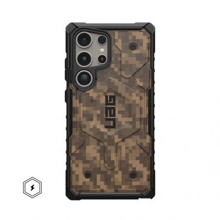 Samsung Galaxy S24 ULTRA Coque Urban Armor Gear Pathfinder SE Magnet digi camo dark earth