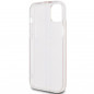 Apple iPhone 15 Plus Coque Guess 4G Gold Stripe Élégant  Rose