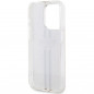 Apple iPhone 15 Pro Coque Guess 4G Gold Stripe Élégant  Rose