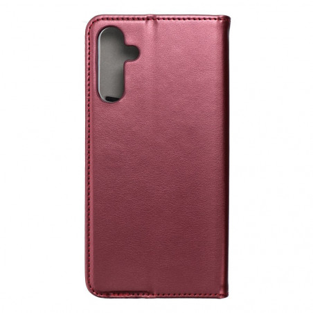 Samsung Galaxy A15 LTE Portefeuilles Smart Magneto book Bourgogne