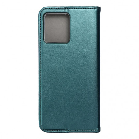 Motorola Moto G84 Portefeuilles Smart Magneto book Vert foncé
