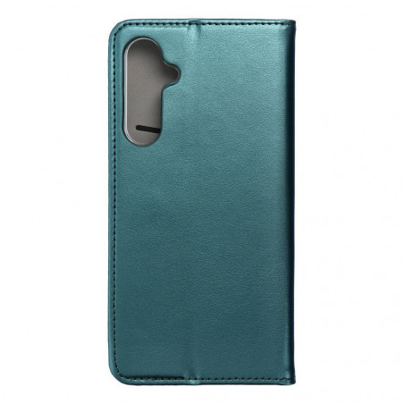 Samsung Galaxy S23 FE Portefeuilles Smart Magneto book Vert foncé