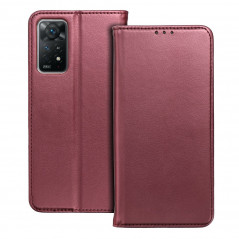 Oppo A38 Portefeuilles Smart Magneto book Bourgogne