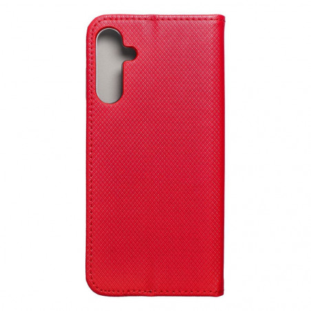 Samsung Galaxy A15 5G Portefeuilles Smart Case Book Rouge