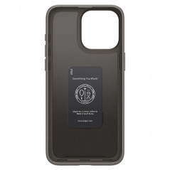 Apple iPhone 15 Pro Max Coque Spigen Thin Fit Gris bleuâtre foncé