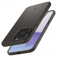 Apple iPhone 15 Pro Max Coque Spigen Thin Fit Gris bleuâtre foncé