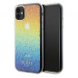 Apple iPhone 11 Coque Guess IML Faceted Mirror Élégant  Disco irisé