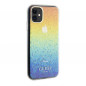 Apple iPhone 11 Coque Guess IML Faceted Mirror Élégant  Disco irisé