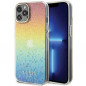 Apple iPhone 12 Coque Guess IML Faceted Mirror Élégant  Disco irisé