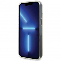Apple iPhone 12 Coque Guess IML Faceted Mirror Élégant  Disco irisé
