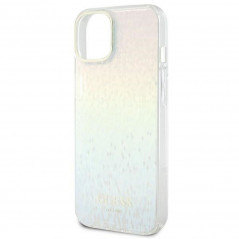 Apple iPhone 12 Coque Guess IML Faceted Mirror Élégant  Disco irisé
