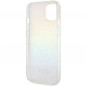 Apple iPhone 12 Coque Guess IML Faceted Mirror Élégant  Disco irisé