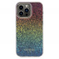 Apple iPhone 13 Pro Max Coque Guess IML Faceted Mirror Élégant  Disco irisé