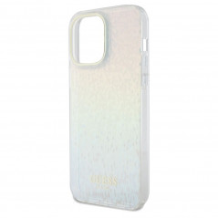 Apple iPhone 13 Pro Max Coque Guess IML Faceted Mirror Élégant  Disco irisé