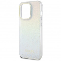 Apple iPhone 14 Pro Coque Guess IML Faceted Mirror Élégant  Disco irisé